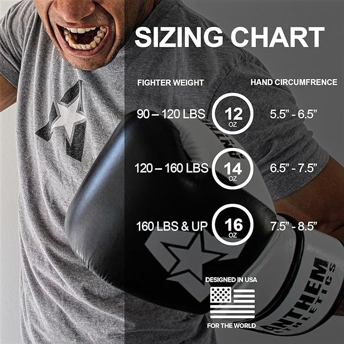 Stormbringer II Leather Boxing / Muay Thai Gloves