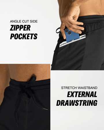 Short De Fitness Hydra 7 Pouces Hind Pour Homme, Vert, Taille XL, Avec Doublure (neuf)