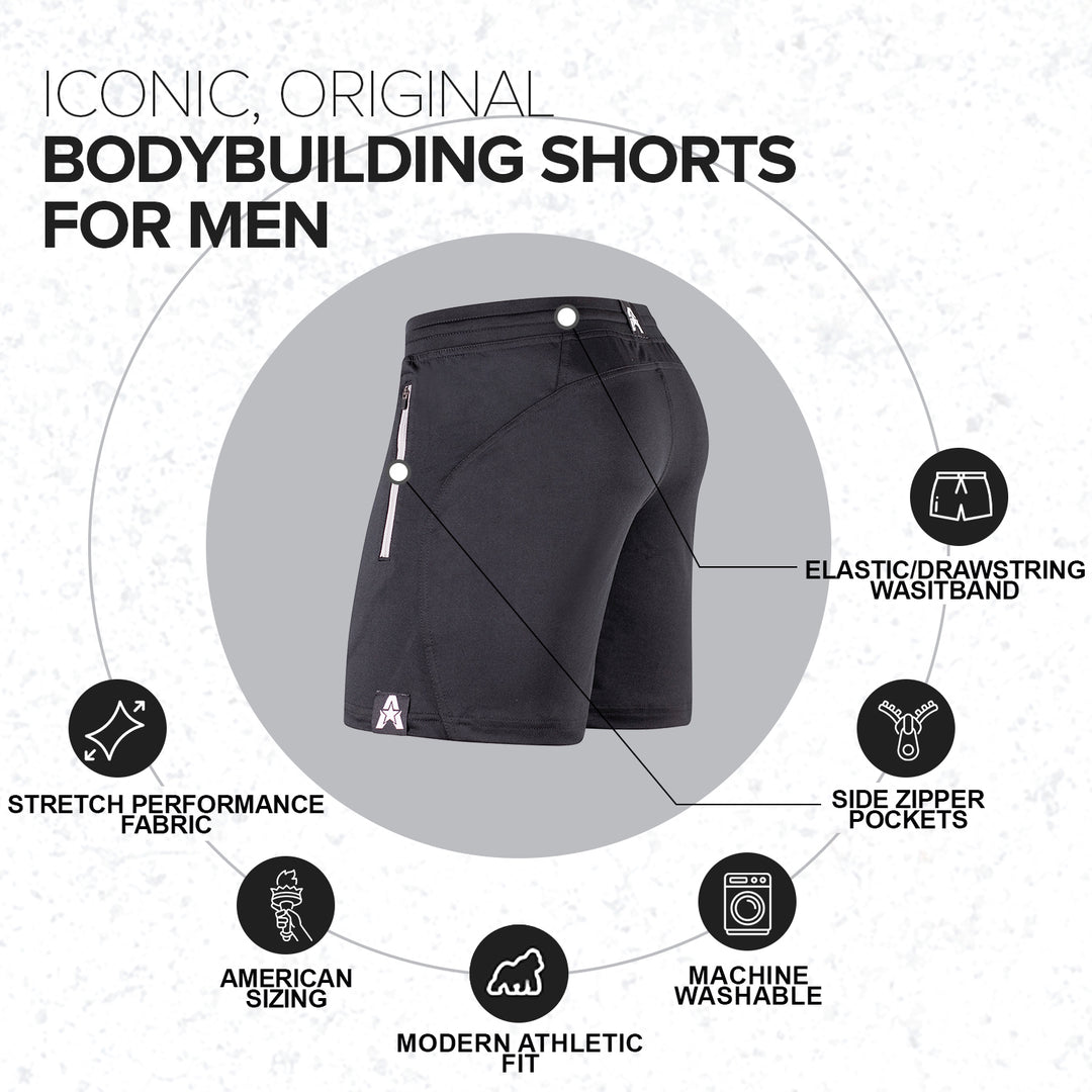 Dominance 5" Bodybuilding Shorts