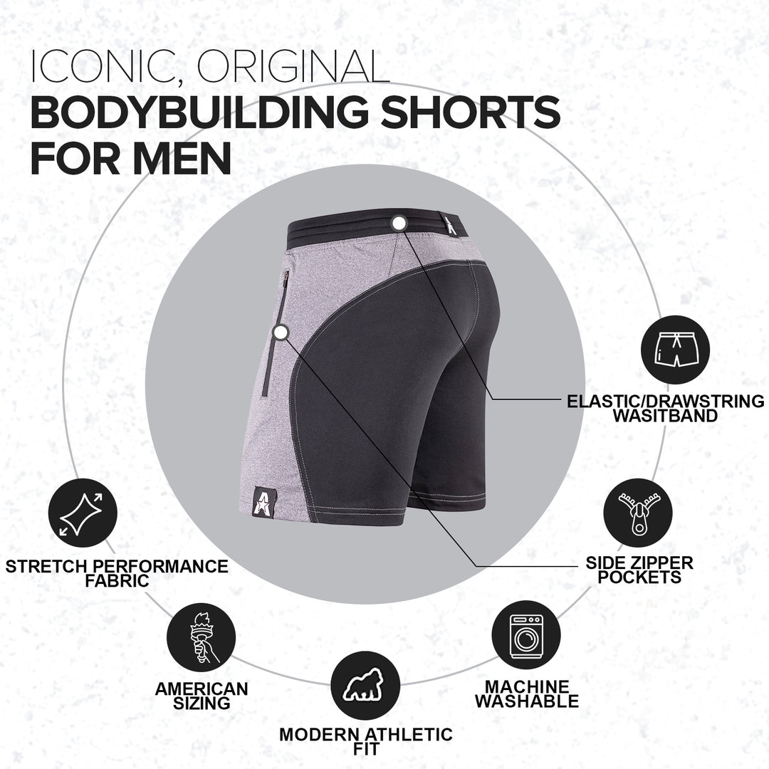 Dominance 5" Bodybuilding Shorts