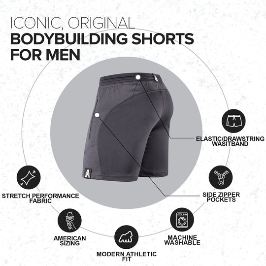 Dominance 5" Bodybuilding Shorts