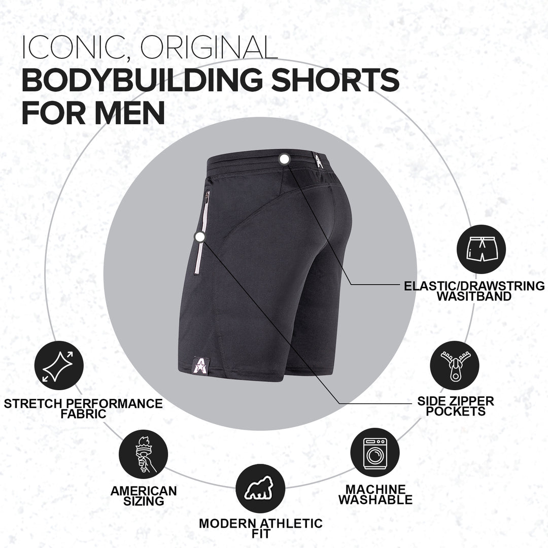 Dominance 7" Bodybuilding Shorts