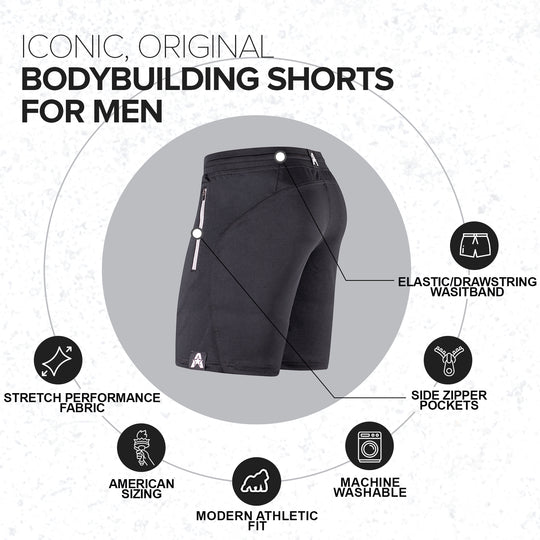 Dominance 7" Bodybuilding Shorts