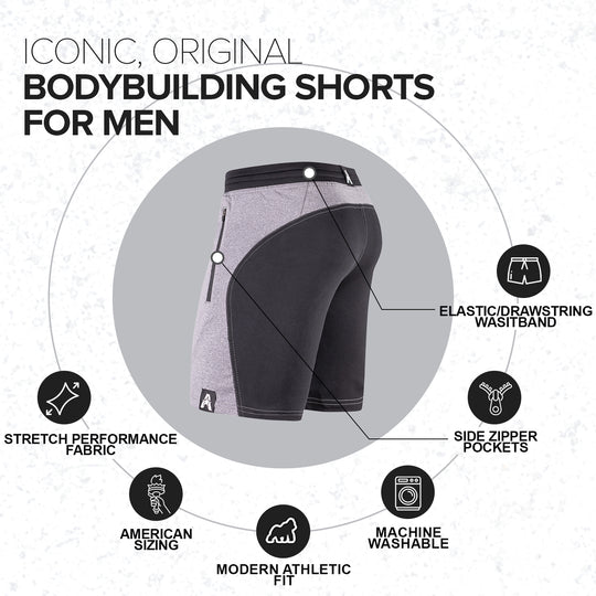 Dominance 7" Bodybuilding Shorts