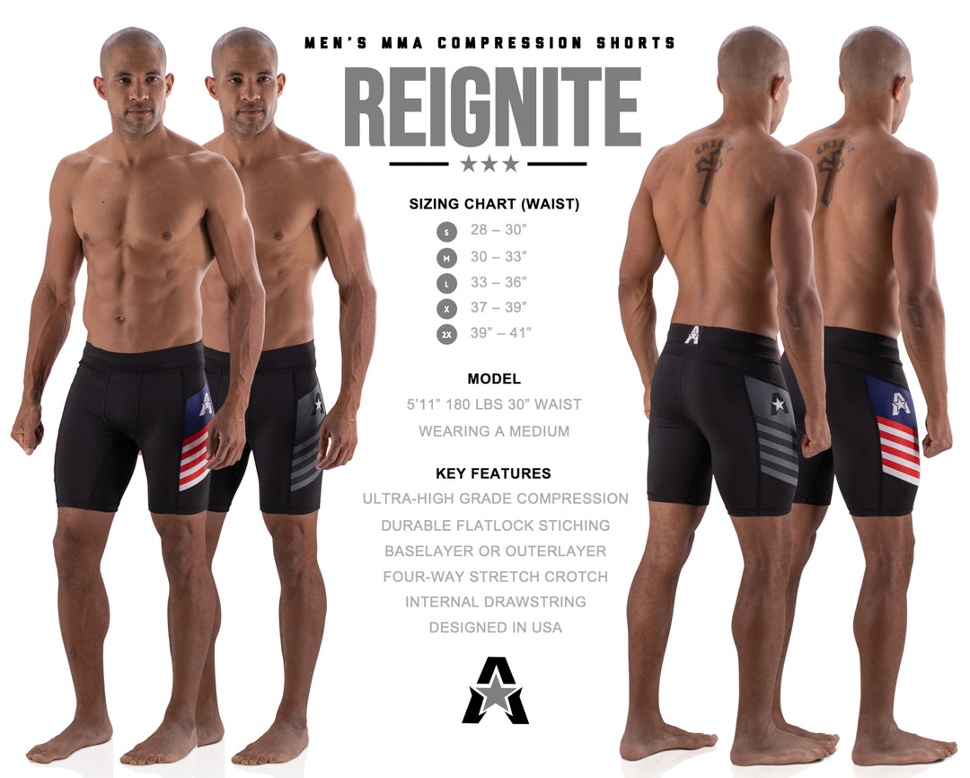 Reignite BJJ MMA Vale Tudo Shorts