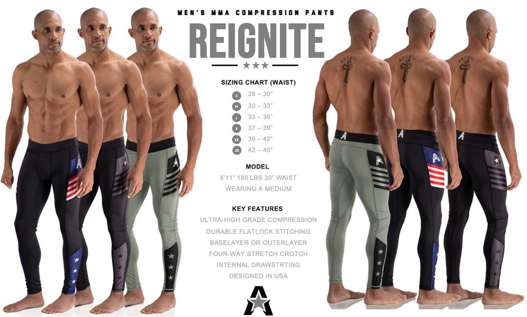 Reignite BJJ Spats - Anthem Athletics