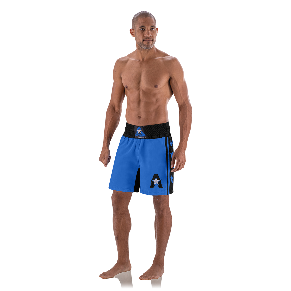  Anthem Athletics Classic Boxing Shorts - Machine Washable  Boxing Trunks for Men & Women - Blue, White & Red - Small : Clothing, Shoes  & Jewelry