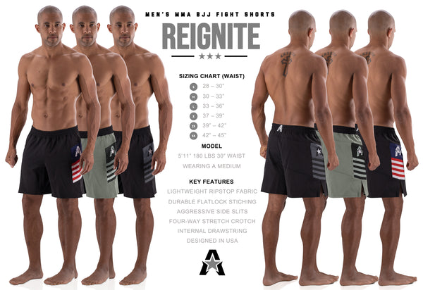 Reignite 7&quot; MMA Shorts